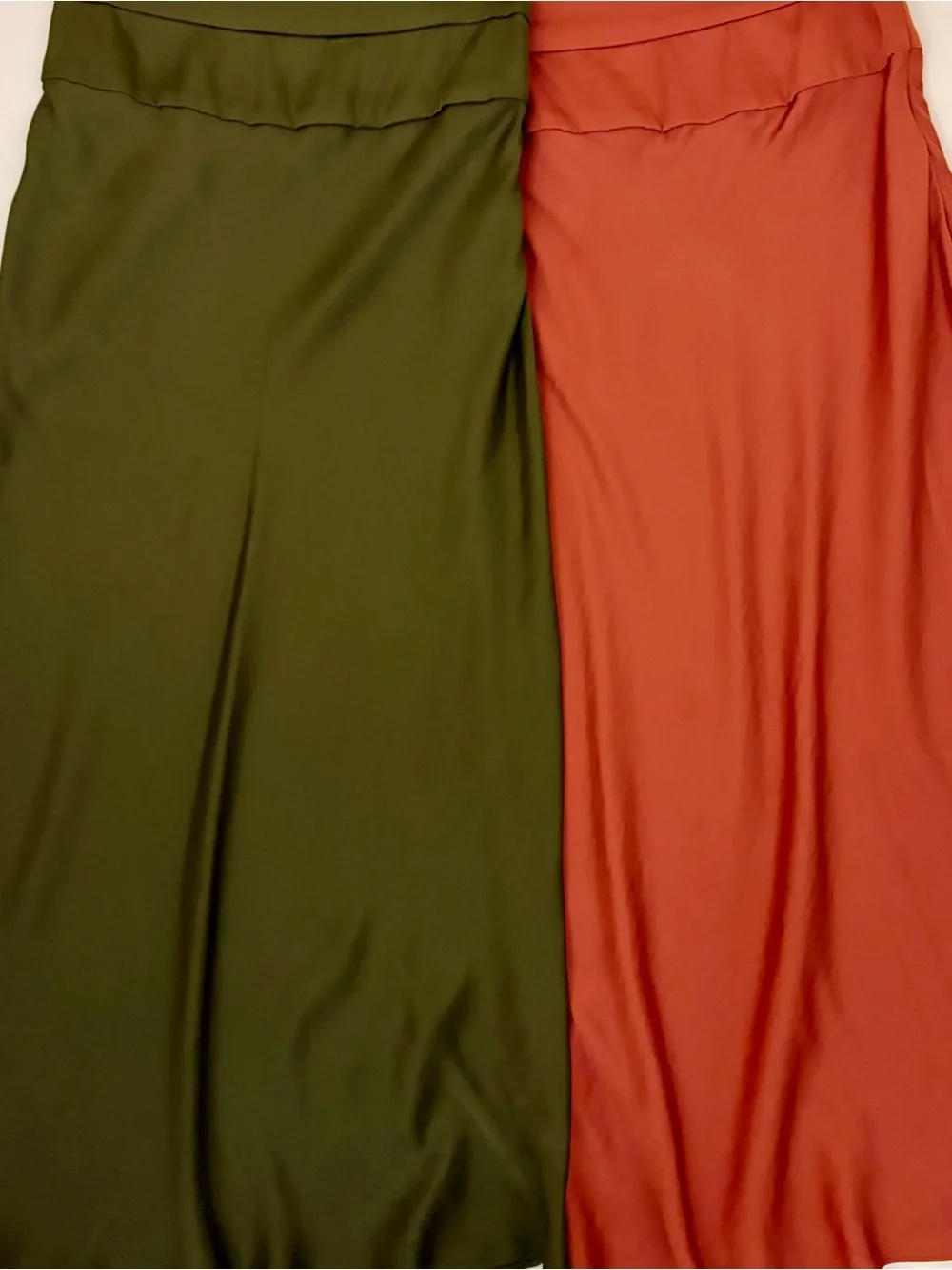 Free people Satin Maxi Skirts Bundle Size 2